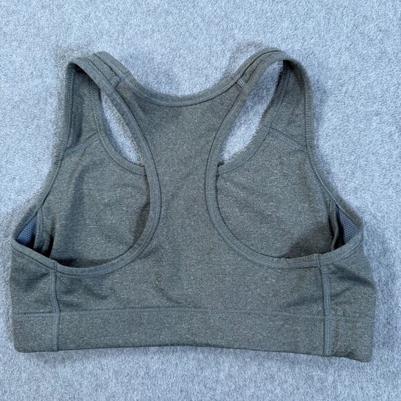 Nike Dri-Fit Racerback Sports Bra Size Small Gray Workout Gym Running - Picture 6 of 6